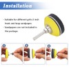 Mesee 2 Packs 2 Inch Hook and Loop Sanding Backing