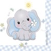 Baby Elefant - Servietten, 20 Stück - Babyparty