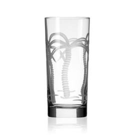 Rolf Glass Palm Tree Cooler Glass, Clear