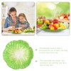 Abaodam Cabbage Serving Utensils Cabbage Shaped Plate Snacks Tray Serving