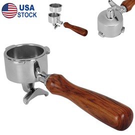 For Delonghi Dedica EC680, EC685 51mm Coffee Portafilter For Delonghi EC680 EC685 SMEG ECF01 Filter Double Spouts