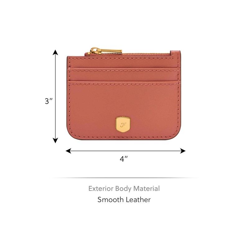 Fossil Lennox Zip Card Case Wallet, Nebula