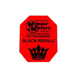 Wonder Wafers 25 CT Individually Wrapped Black Royale Air Fresheners
