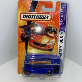 Matchbox MBX Metal Blue Routemaster Bus 34 K9489 2007