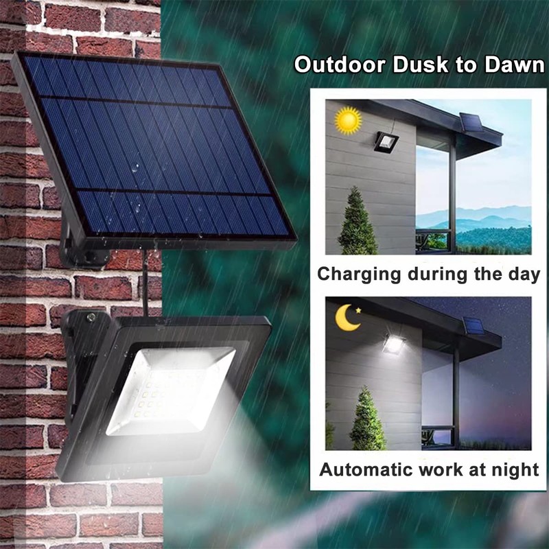 Awanber 2 Pack Solar Wall Mount Lights - Super Bright