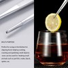 Kitchen Tweezers Long Tweezers Set, LEEFONE 2 PCS 12 Inch