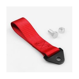 Motorsportandaccessories© NYLON RACING TOW STRAPS RED RECOVERY JDM DRIFT TRACK RALLY CAR