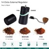 Manual Coffee Grinder, Hxswkk Hand Coffee Bean Grinder with 6-star