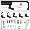 304147 EZ EFI Car Cable Mount Kit, Black Steel Adjustable