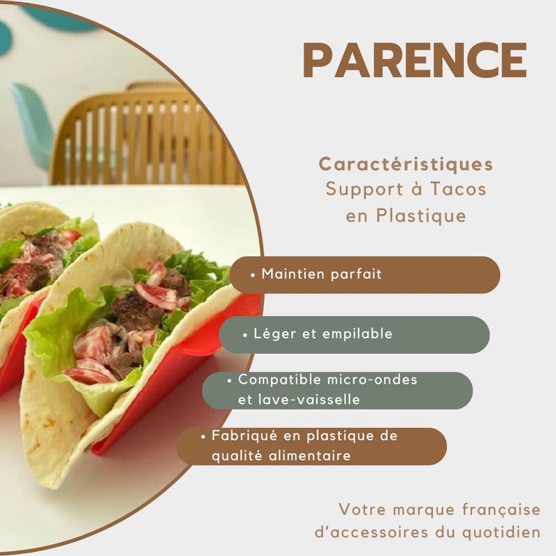 Parence Support Tacos, aléatoire, m