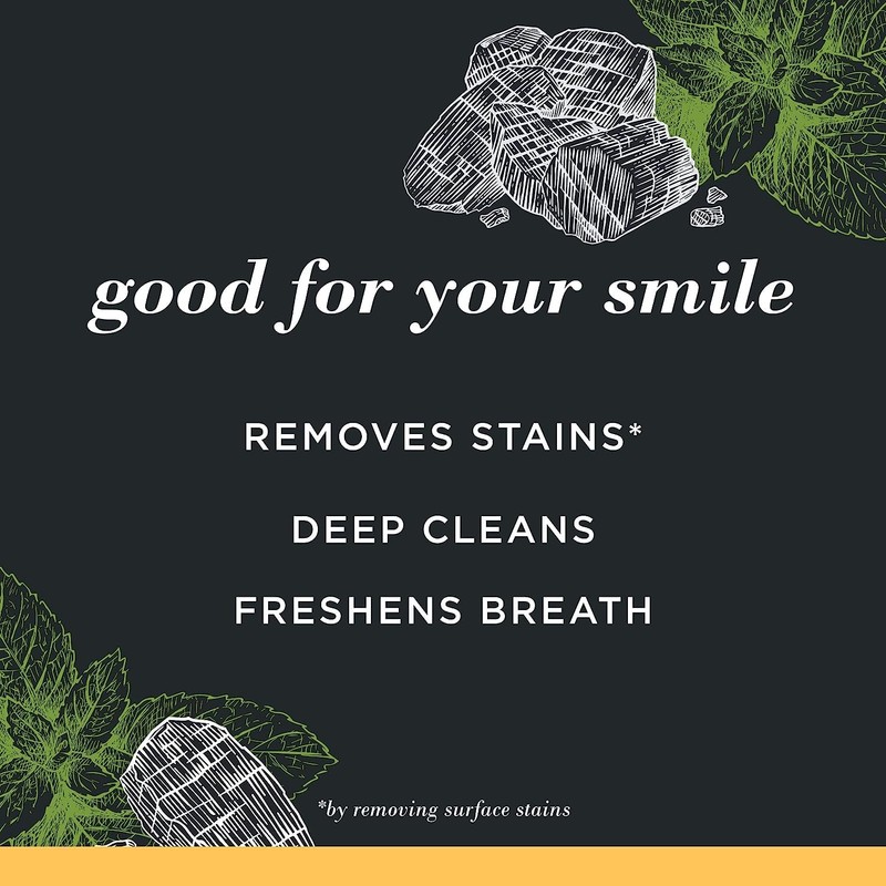 Burt's Bees Toothpaste, Natural Flavor, Charcoal Fluoride-Free Toothpaste, Zen Peppermint,