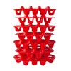RentACoop Seven (7) Pack Stackable Egg Collection Trays with Two