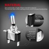 DAIERTEK Blue Led Toggle Switch With Cover Spst On Off