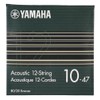 Acoustic Guitar Strings, 12-String Light (010~047), 80/20 Bronze