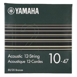 Acoustic Guitar Strings, 12-String Light (010~047), 80/20 Bronze