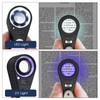 JuviPerpric Loupe Magnifier 15X Rechargeable Mgnifie with LED and UV