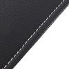 GXARTS Black Leather Center Console Leather Lid Armrest Cover Replacement
