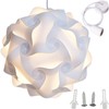 Lightingsky Ceiling Pendant DIY IQ Jigsaw Puzzle Lamp Shade Kit