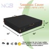 Square Sandbox Cover, Made 600D Heavy Duty for Children's Sandbox