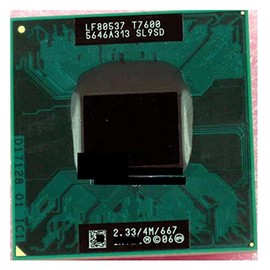 CPU CPU Laptop c 2 Duo T7600 CPU 4M Socket 479 Cache/2.33GHz/667 Dual-Core Laptop Processor Support 945 Unidad de procesamiento