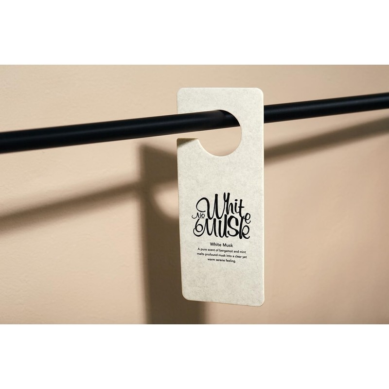 Grancense Closet Tag, White Musk, 1 Piece Air Freshener