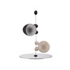 Alessi ASG02 BW "Lilliput" Salt/Pepper, Black, White