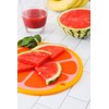 Dexas Citrus Slice Cutting Board/Serving Board 9 inches, Grapefruit