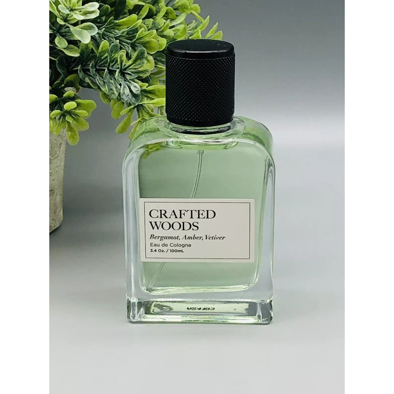 Tru Fragrance Crafted Woods Eau De Cologne Spray 3.4 oz