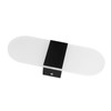 LED Wall Light Acrylic 360° Up Down 6W Warm Modern