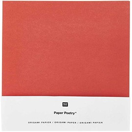 Origami 15x15 cm, rot/gold FSC MIX 32 Blatt, 75 g/m²