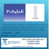 Polylab Probeta De Plástico 25 Ml Graduada Laboratorio Polylab