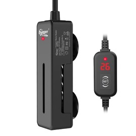 hygger Aquarium Heating Rod, Small, Mini Aquarium Heater for Betta Turtles, 20 W Aquarium Heater with Digital Display Control, Fish Tank Heater for 3-19 L Tanks