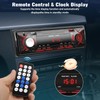 Single DIN Car Stereo Audio Car Audio with Handsfree Supports