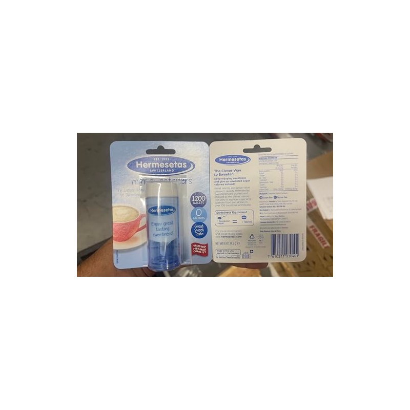 Hermesetas Mini Sweeteners Original 1200 Tablets (1)