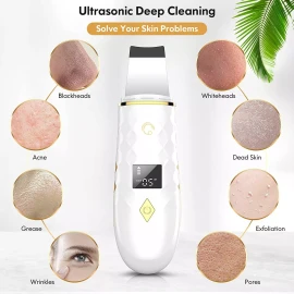 Comezy Skin Scrubber Face Spatula, Lcd Blackhead Remover Pore Clean