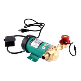 SHYLIYU Pressure Pumps 115V/60Hz 3/4 inch Outlet 90W Water Pressure Booster Pump Automatic Shower Booster Pump with Water Flow Switch for Home Shower
