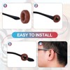 PATIKIL Glasses Ear Grips 12 Pair Anti Slip Eyeglass Ear
