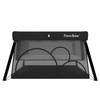 Pamo Babe Travel Crib Lightweight Playpen Baby Playard with Bassinet