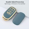 OFF WE GO for Honda Key Fob Cover, Soft TPU