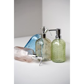 WENKO Vetro Soap Dispenser, Square