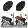 2 Pieces Motorcycle Seat Cover, PU Leather Seat Cover, Motorcycle,