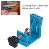 15° Oblique Hole Locator Positioner Set Aluminum Alloy Pocket Hole