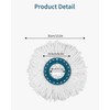 Pack of 2 Replacement Head Disc Mop, Microfibre Replacement Mop