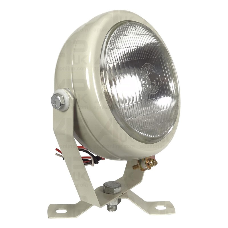 APUK White Plough Digger Work Lamp Light Replacement for David