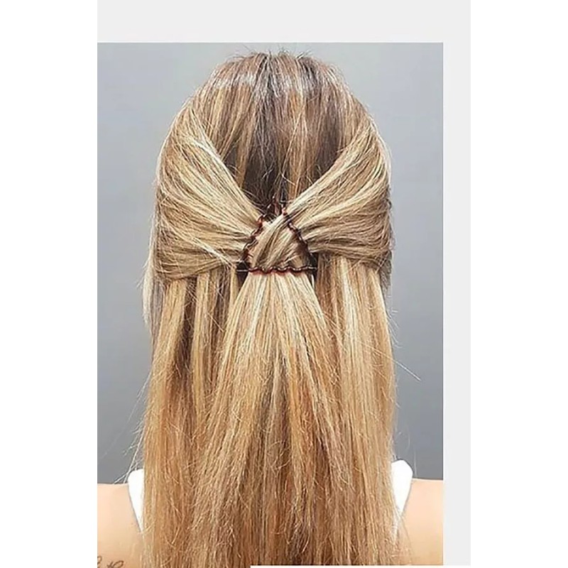 Invisibobble 3 Paq Pasadores Cabello Invisibobble Plástico Café C05