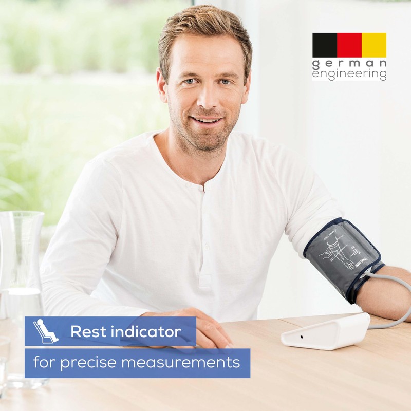 Beurer BM28 Upper Arm Blood Pressure Monitor with Patented Resting