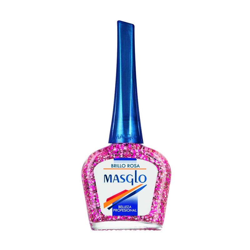 Esmalte Barniz Uñas MASGLO BRILLO ROSA 13,5 ML