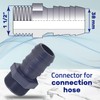Hose Nozzle with Diameter 38 mm and Male Thread 1
