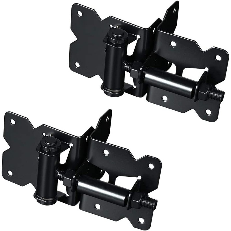 skysen Carbon Steel Vinyl Wood Fence Self Closing Gate Hinges