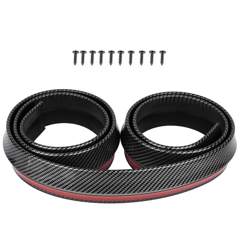 SCITOO 1PC Front Bumper Lip Compatible Universal 98" Front Lip